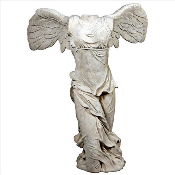 Nike statue Samothrace found Greece by French archaeologist Champoiseau